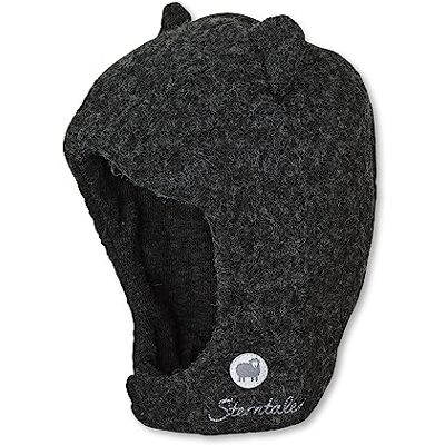 Sterntaler Jungen Scarf Hat mütze, anthrazit meliert, 39 EU Sterntaler Jungen Scarf Hat mütze, anthrazit meliert, 39 EU