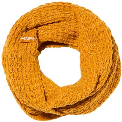JACK & JONES Herren JACCLIFF NAP Tube Scarf Schal, Honey Gold, ONE Size JACK & JONES Herren JACCLIFF NAP Tube Scarf Schal, Honey Gold, ONE Size