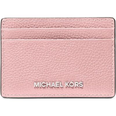 Michael Kors Jet Set Kreditkartenetui aus gehämmertem Leder Michael Kors Jet Set Kreditkartenetui aus gehämmertem Leder