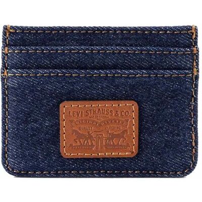 Levi's 0020B-0000 Elevated Style 100 CO Card Case Men's One Size Levi's 0020B-0000 Elevated Style 100 CO Card Case Men's One Size