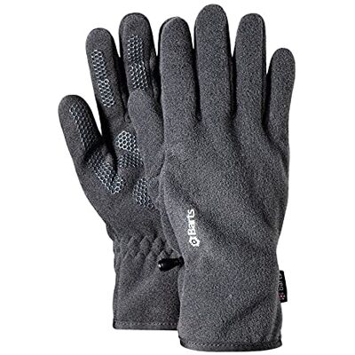 Barts Unisex Fleece Handschuhe, Grau (0002/Heather Grey 002b), One size Barts Unisex Fleece Handschuhe, Grau (0002/Heather Grey 002b), One size