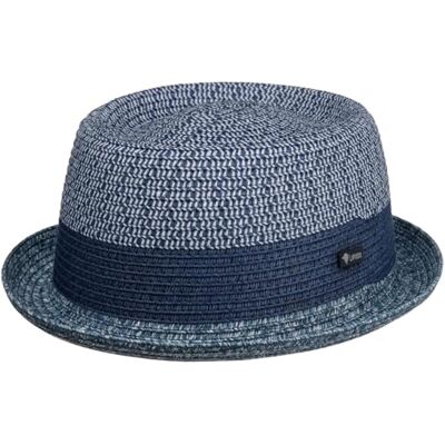 Lipodo Ennario Pork Pie Strohhut Klassischer Schnitt Made in Italy Herren Frühjahr Sommer Lipodo Ennario Pork Pie Strohhut Klassischer Schnitt Made in Italy Herren Frühjahr Sommer