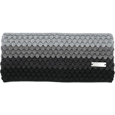 Eisglut Damen Stirnband Odelial Merino Made in Germany, schwarz/anthrazit Eisglut Damen Stirnband Odelial Merino Made in Germany, schwarz/anthrazit