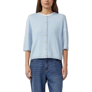 S. Oliver Strickjacke aus Alpaka-Mix mit Halbarm S. Oliver Strickjacke aus Alpaka-Mix mit Halbarm