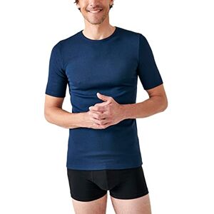 Damart Herren Kurzarm-Shirt, Wärmegrad Medium 3 Thermounterwäsche-Oberteil, Grau (Blau), S Damart Herren Kurzarm-Shirt, Wärmegrad Medium 3 Thermounterwäsche-Oberteil, Grau (Blau), S