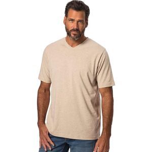 JP 1880 Herren große Größen Übergrößen Menswear L-8XL T-Shirt, Basic, V-Ausschnitt Natur Melange XL 702415201-XL JP 1880 Herren große Größen Übergrößen Menswear L-8XL T-Shirt, Basic, V-Ausschnitt Natur Melange XL 702415201-XL