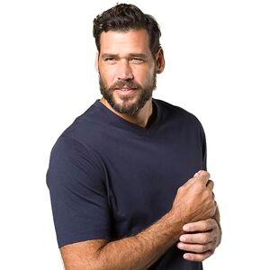 JP 1880 Herren große Größen Übergrößen Menswear L-8XL T-Shirt, Basic, V-Ausschnitt dunkel Marine L 702415750-L JP 1880 Herren große Größen Übergrößen Menswear L-8XL T-Shirt, Basic, V-Ausschnitt dunkel Marine L 702415750-L