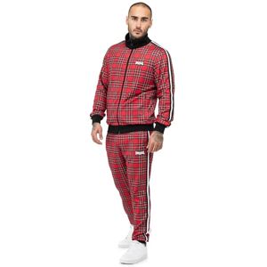 Lonsdale Herren Trainingsanzug schmale Passform ROYAL STEWART M, Red/Black/White/Tartan Lonsdale Herren Trainingsanzug schmale Passform ROYAL STEWART M, Red/Black/White/Tartan
