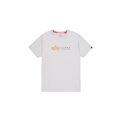 Alpha Label T T-Shirt für Herren Pastel Grey Alpha Label T T-Shirt für Herren Pastel Grey