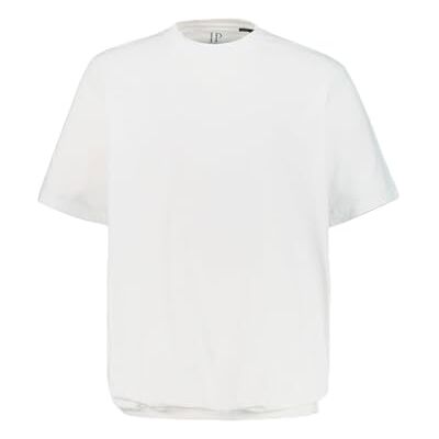 JP 1880 Herren große Größen Übergrößen Menswear L-8XL T-Shirt, Bauchfit, Basic, Halbarm schneeweiß XXL 712616200-XXL JP 1880 Herren große Größen Übergrößen Menswear L-8XL T-Shirt, Bauchfit, Basic, Halbarm schneeweiß XXL 712616200-XXL
