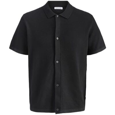 JACK & JONES Jjegeorge Knit Shirt Ss Sn JACK & JONES Jjegeorge Knit Shirt Ss Sn