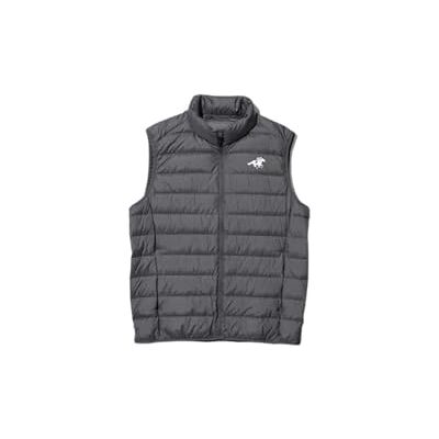 AMERICAN COLLEGE USA Unisex Daunenjacken, Mäntel, Westen Herren und Damen ärmellose Jacke, Grau, Large AMERICAN COLLEGE USA Unisex Daunenjacken, Mäntel, Westen Herren und Damen ärmellose Jacke, Grau, Large