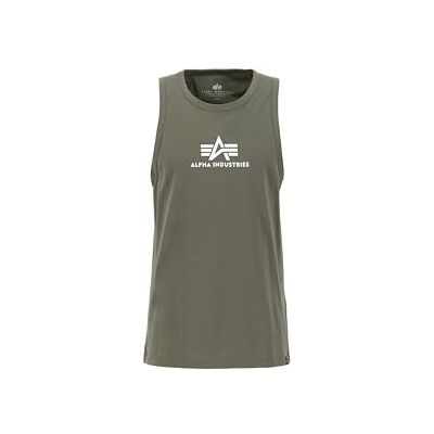 Alpha Basic Tank T-Shirt für Herren Dark Olive Alpha Basic Tank T-Shirt für Herren Dark Olive
