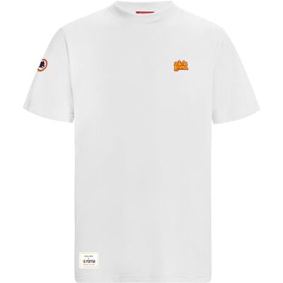 AS Roma T-Shirt Elvis Lives Unisex Erwachsene, Weiß, XXL AS Roma T-Shirt Elvis Lives Unisex Erwachsene, Weiß, XXL
