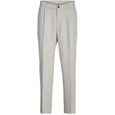 JACK & JONES Herren JPRCARTER Relaxed Trouser Anzughose, Moonbeam/Fit:Relaxed FIT, 48 JACK & JONES Herren JPRCARTER Relaxed Trouser Anzughose, Moonbeam/Fit:Relaxed FIT, 48