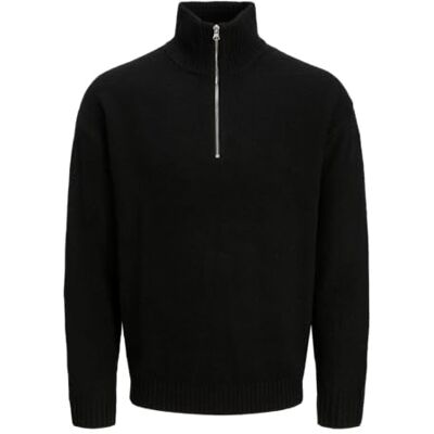 JACK & JONES Jjesoho Ollie Knit Half Zip Ln JACK & JONES Jjesoho Ollie Knit Half Zip Ln