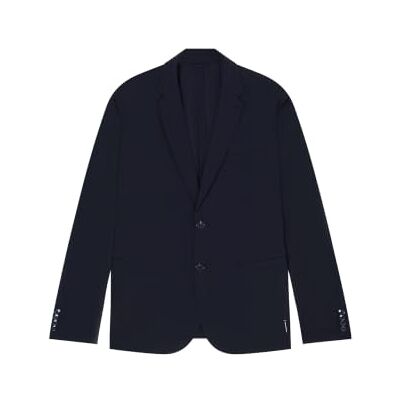 Armani Exchange A X Herren Ultra Stretch Twill Blazer, Schwarz, 54 Armani Exchange A X Herren Ultra Stretch Twill Blazer, Schwarz, 54