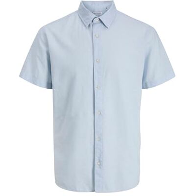 JACK & JONES Jjebreeze Linen Blend Shirt S/S Sn Pls Plus Size JACK & JONES Jjebreeze Linen Blend Shirt S/S Sn Pls Plus Size