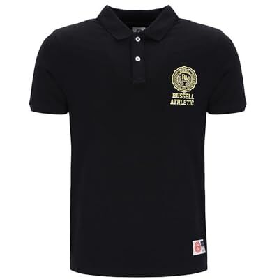 Russell Athletic Herren Avery-Classic Polo T-Shirt (1er Pack) Russell Athletic Herren Avery-Classic Polo T-Shirt (1er Pack)