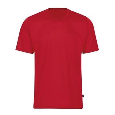 Trigema Herren T-Shirt 636202, Gr. Small, Rot (Kirsch 036) Trigema Herren T-Shirt 636202, Gr. Small, Rot (Kirsch 036)