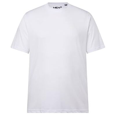 Men Plus Herren große Größen Übergrößen Menswear L-8XL T-Shirt, Basic, Halbarm, Rundhals schneeweiß 5XL 836276200-5XL Men Plus Herren große Größen Übergrößen Menswear L-8XL T-Shirt, Basic, Halbarm, Rundhals schneeweiß 5XL 836276200-5XL