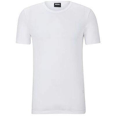Boss Herren 2er-Pack Stretch-unterhemden mit Rundhalsausschnitt Retroshorts, weiß, XXL Boss Herren 2er-Pack Stretch-unterhemden mit Rundhalsausschnitt Retroshorts, weiß, XXL