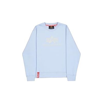 Alpha Herren Basic BL Sweatshirt, Artic Blue, L Alpha Herren Basic BL Sweatshirt, Artic Blue, L