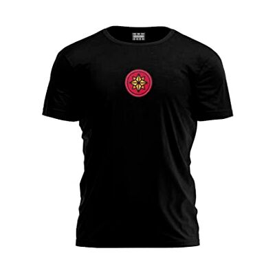 Bona Basics , Digital Bedrucktes, Herren Basic T-Shirt,%100 Baumwolle, Schwarz, Lässig, Herren Oberteile, Größe: M Bona Basics , Digital Bedrucktes, Herren Basic T-Shirt,%100 Baumwolle, Schwarz, Lässig, Herren Oberteile, Größe: M