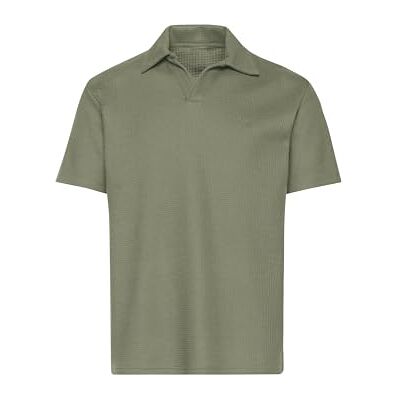 Trigema Oversized Poloshirt ohne Knopfleiste in Waffeloptik Trigema Oversized Poloshirt ohne Knopfleiste in Waffeloptik