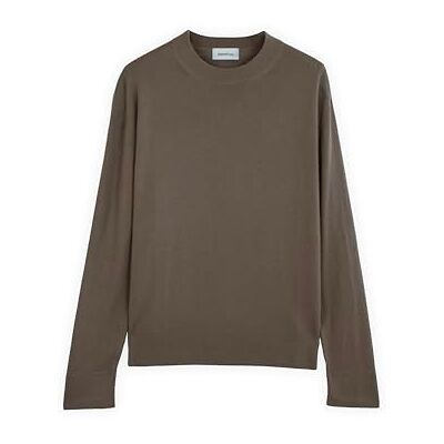 Diana Studio Men's Rundhalspullover aus Cashmere und Merinowolle Pullover Sweater, Taupe, Small Diana Studio Men's Rundhalspullover aus Cashmere und Merinowolle Pullover Sweater, Taupe, Small
