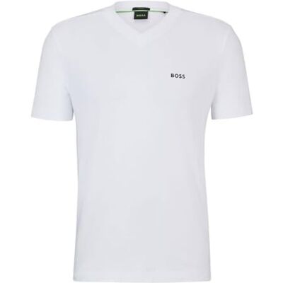 Boss Herren Tee V T-Shirt, White100, 3XL EU Boss Herren Tee V T-Shirt, White100, 3XL EU