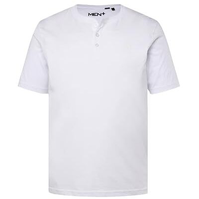 Men Plus Herren große Größen Übergrößen Menswear L-8XL Men+ Henley, Basic, Halbarm, Rundhals, bis 8 XL schneeweiß 4XL 836365200-4XL Men Plus Herren große Größen Übergrößen Menswear L-8XL Men+ Henley, Basic, Halbarm, Rundhals, bis 8 XL schneeweiß 4XL 836365200-4XL