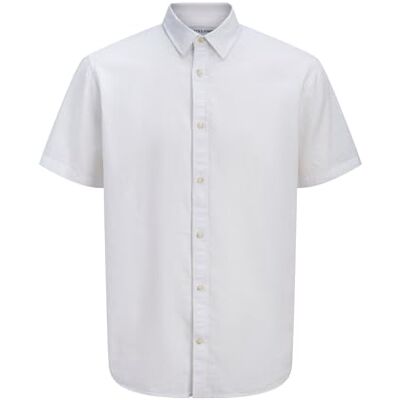 JACK & JONES Jjesummer Linen Blend Shirt S/S Sn JACK & JONES Jjesummer Linen Blend Shirt S/S Sn
