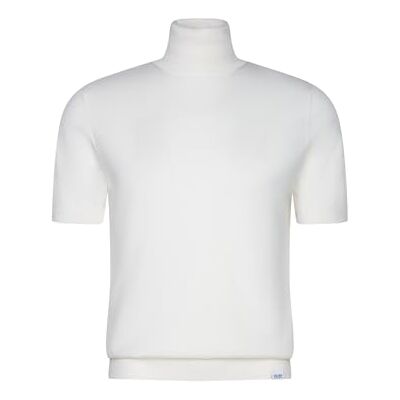 Seidensticker Studio Unisex Pullover Regular Fit Kurzarm Uni Rollkragen Seiden-Merinowolle-Mischung Seidensticker Studio Unisex Pullover Regular Fit Kurzarm Uni Rollkragen Seiden-Merinowolle-Mischung
