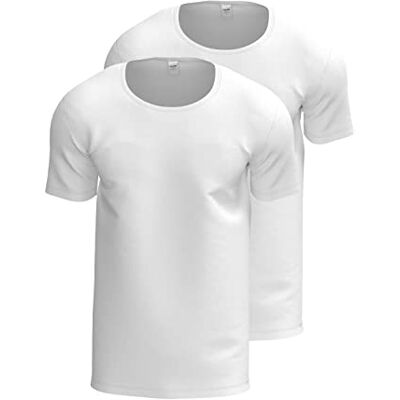 CALIDA Natural Benefit T-Shirt Herren Weiss 50 CALIDA Natural Benefit T-Shirt Herren Weiss 50