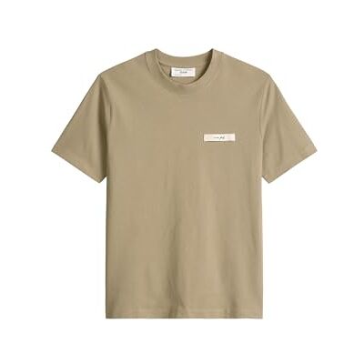 Marc O' Polo Marc OߴPolo Denim Herren T-Shirt aus Bio-Baumwolle Relaxed Fit, Braun (Soft Brown), M Marc O' Polo Marc OߴPolo Denim Herren T-Shirt aus Bio-Baumwolle Relaxed Fit, Braun (Soft Brown), M