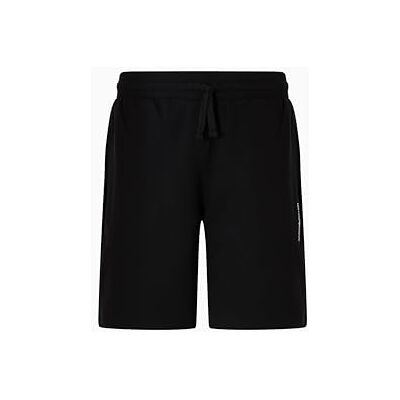 Giorgio Armani Herren Bermuda Short Sweatpants, Schwarz, M Giorgio Armani Herren Bermuda Short Sweatpants, Schwarz, M