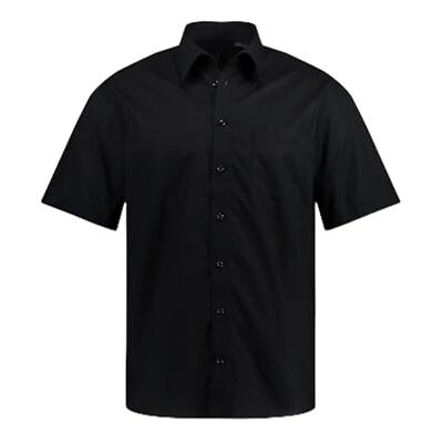 JP 1880 Herren große Größen Übergrößen Menswear L-8XL Hemd, Business, Halbarm, Variokragen, Comfort Fit, Easycare schwarz XL 705178130-XL JP 1880 Herren große Größen Übergrößen Menswear L-8XL Hemd, Business, Halbarm, Variokragen, Comfort Fit, Easycare schwarz XL 705178130-XL
