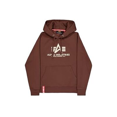 Alpha Herren Basic BL Hoodie, Powder Brown, L Alpha Herren Basic BL Hoodie, Powder Brown, L