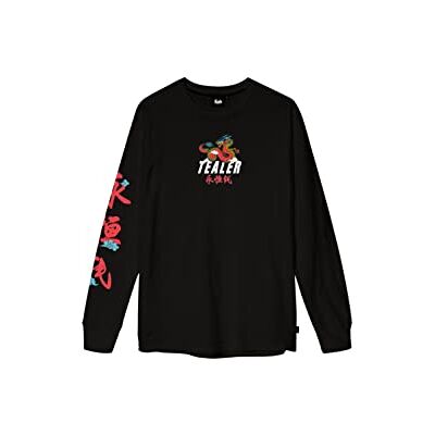 Tealer Unisex Lucky T-Shirt, Schwarz, L Tealer Unisex Lucky T-Shirt, Schwarz, L