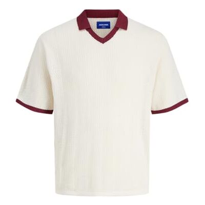 JACK & JONES Jorgramercy Knit Ss Retro Polo JACK & JONES Jorgramercy Knit Ss Retro Polo