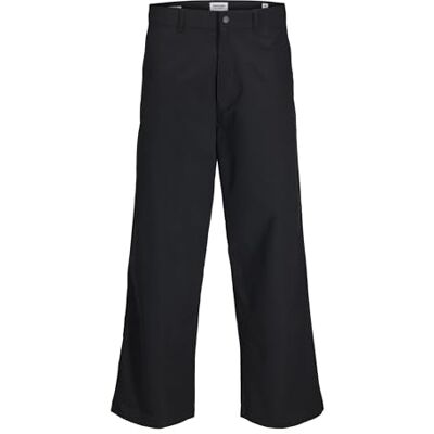 JACK & JONES Herren Jpstowen Jjminimal Tech Styd Aw24 Ln, Black, 30 W/30 L JACK & JONES Herren Jpstowen Jjminimal Tech Styd Aw24 Ln, Black, 30 W/30 L