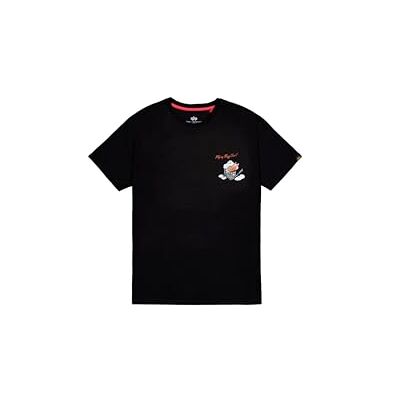 Alpha Flying Buzz SL T T-Shirt für Herren Black Alpha Flying Buzz SL T T-Shirt für Herren Black