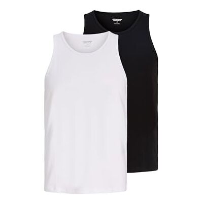 JACK & JONES Jjeorganic Basic Tanktop 2Pk Mp JACK & JONES Jjeorganic Basic Tanktop 2Pk Mp