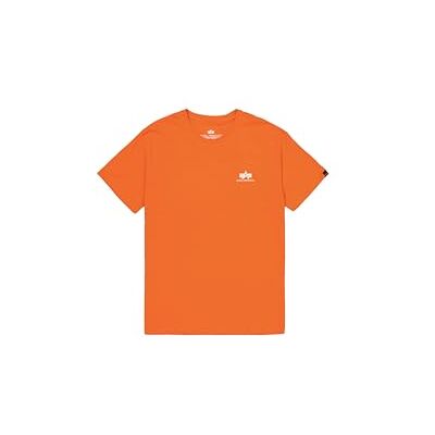 Alpha Herren Basic T Small Logo, Boost Orange, L Alpha Herren Basic T Small Logo, Boost Orange, L