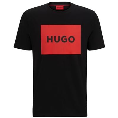Boss HUGO Herren Dulive22 T Shirt, Black001, XL EU Boss HUGO Herren Dulive22 T Shirt, Black001, XL EU