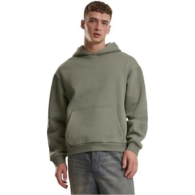 Urban Classics Herren Kapuzenpullover Fluffy Hoody, lässiger Hoodie für Männer, Oversize Fit, Größen S-5XL Urban Classics Herren Kapuzenpullover Fluffy Hoody, lässiger Hoodie für Männer, Oversize Fit, Größen S-5XL
