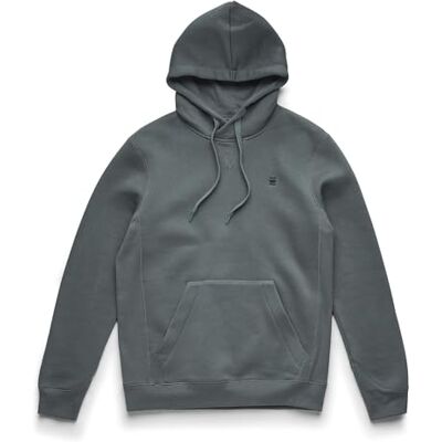 G-STAR Herren Premium Core Hoodie Sweater, Grau (Graphite D16121-C235-996), XXL G-STAR Herren Premium Core Hoodie Sweater, Grau (Graphite D16121-C235-996), XXL