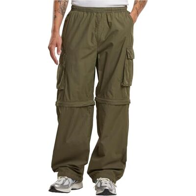 Urban Classics Herren Hose Zip Away Pants Olive XL Urban Classics Herren Hose Zip Away Pants Olive XL