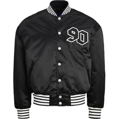 JACK & JONES Herren Jormeadows Bomber Jacket, Black, l JACK & JONES Herren Jormeadows Bomber Jacket, Black, l